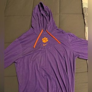 Nike Clemson Purple Shoodie